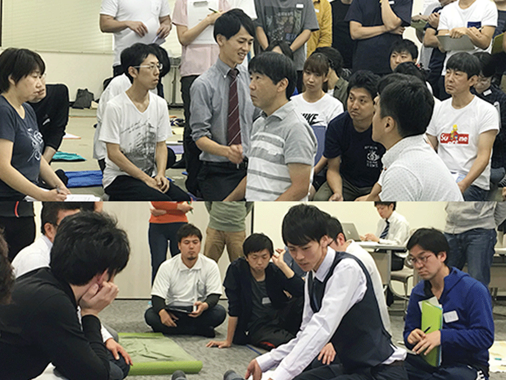 医療従事者にも 技術指導しています