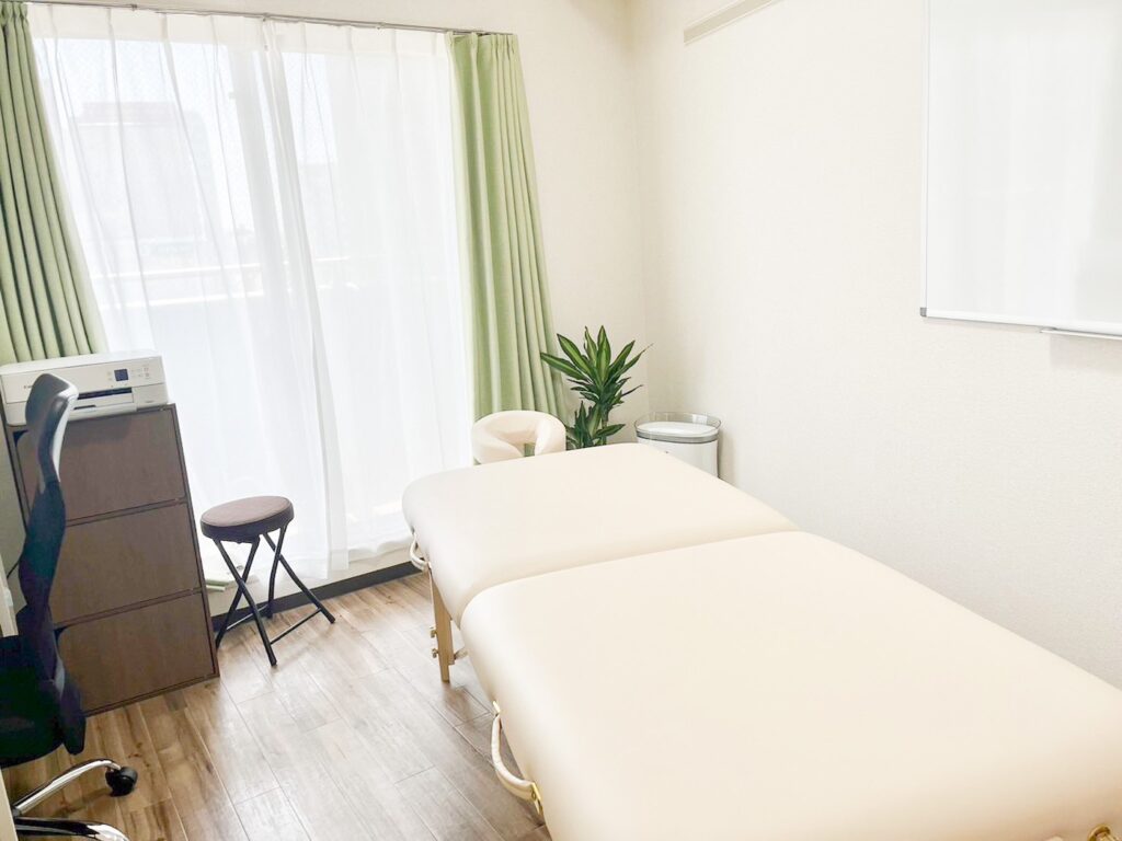 整体院 優葉の施術室