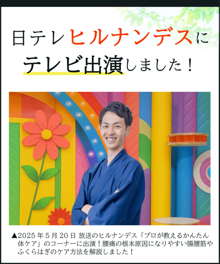 日テレ ヒルナンデス にテレビ出演しました！